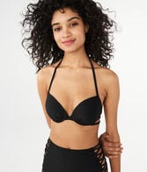 LLD Strappy Push-Up Halter Bikini Top